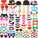 Photo Booth Props, 66 Pcs