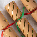 8Pcs Kraft Style Christmas Cracker Set