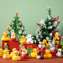 Christmas Rubber Ducks for Christmas Party Favor Gifts