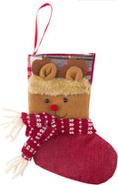 12 Mini 3D Christmas Stockings
