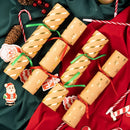 8Pcs Kraft Style Christmas Cracker Set