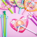 28Pcs Kids Valentines Cards with Animal Pen-Classroom Exchange Gifts