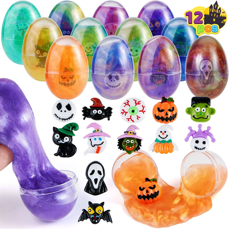 24 Slime Eggs with Toys