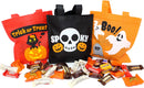 24 Halloween Colorful Non-woven Tote Bags