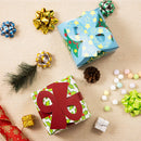 3d Christmas Goody Gift Boxes With Bow, 24 Pcs