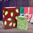 20Pcs Christmas Goody Gift Bags with Handles Assorted Sizes