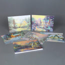 72 Pcs Snowy Town Greeting Cards