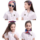 Flag Headband, Bandana & Hairpins Accessories, 4 Pcs