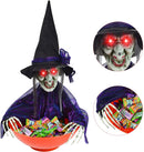Animated Witch Candy Bowl
