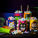 See-Through Trick or Treat Bags with Stickers, 60 Pcs