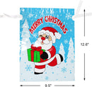Christmas Drawstring Goodie Gift Bags, 36 Pcs