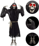 29.5in Hanging Kicking Black Monk