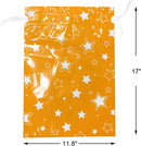 Christmas Drawstring Goodie Gift Bags, 36 Pcs