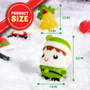 24Pcs Christmas Themed Mochi Squishy