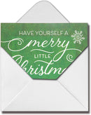 72 Christmas Elegant Lettering Greeting Cards