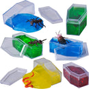 Halloween Jelly Putty Clear Slime, 12 Pcs