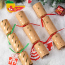8Pcs Kraft Style Christmas Cracker Set