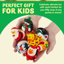 Christmas Rubber Ducks for Christmas Party Favor Gifts