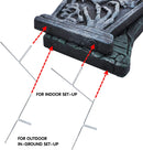 17in Tombstone With Snake Design Decorations, 6 Pack