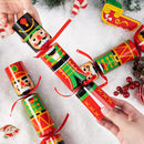 8Pcs Nutcracker Style Christmas Cracker Set