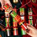 8Pcs Nutcracker Style Christmas Cracker Set