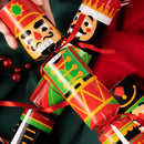 8Pcs Nutcracker Style Christmas Cracker Set
