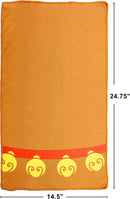 Reindeer Christmas Toilet Seat Cover, 5 Pcs