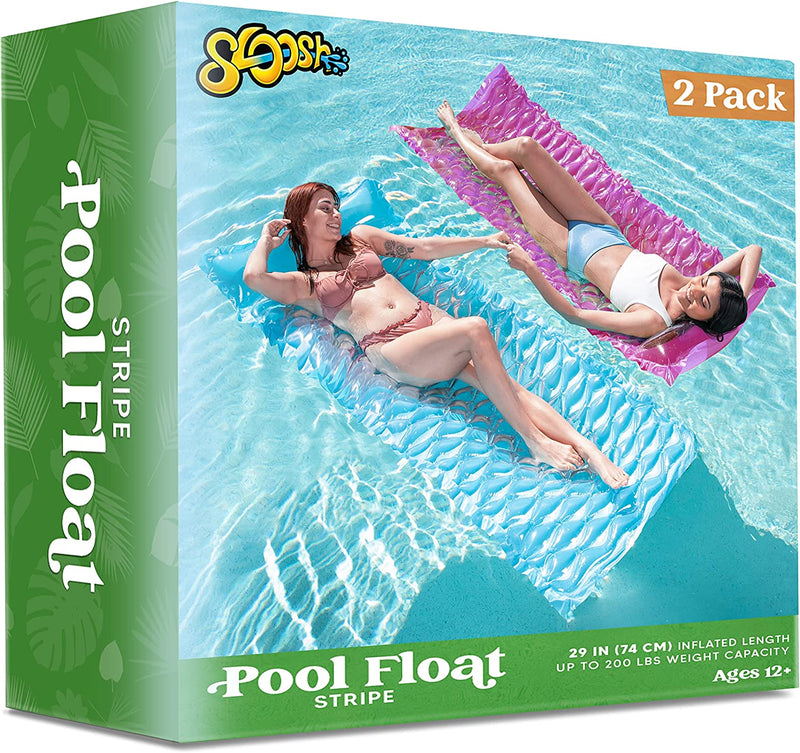 SLOOSH - Inflatable Wave Pool Mat, 2 Pcs