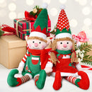 Elf Plush Christmas Satiated Toys, 2 Pack
