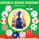 Christmas Cellophane Goody Bags Assortment