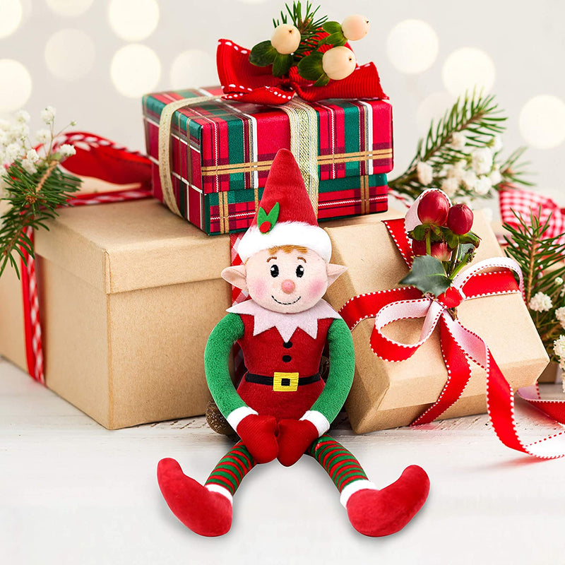 Santa's Little Helper Plush Doll Christmas Elf