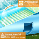 Inflatable Suntan Blue Green