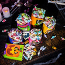 See-Through Trick or Treat Bags with Stickers, 60 Pcs