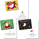 72 Christmas Greeting Cards with Envelopes