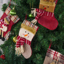 12 Mini 3D Christmas Stockings