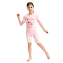 Girls Owl Christmas Pajamas Set