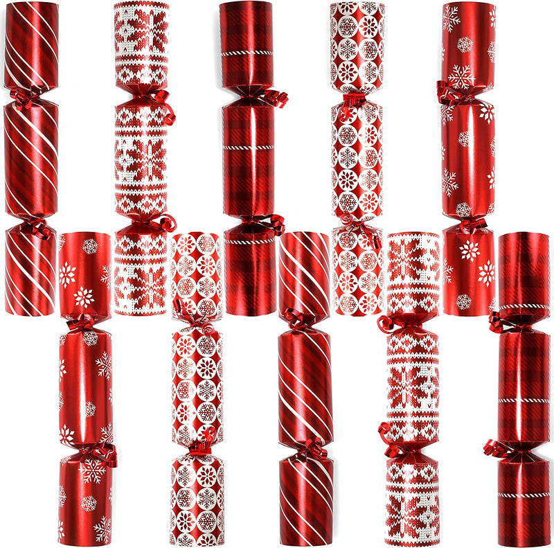 Christmas Party Table Favors (Red Deluxe), 10 Pack