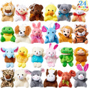 24 Pack 3in Animal Plush Toys