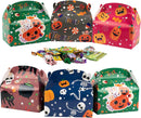 Halloween Cookie Boxes with Repetitive Patterns, 24 Pcs