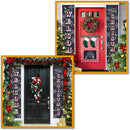 Welcome and Merry Christmas Porch Hanging Sign