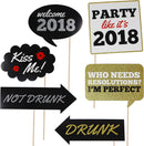 New Year Eve Photo Booth Props