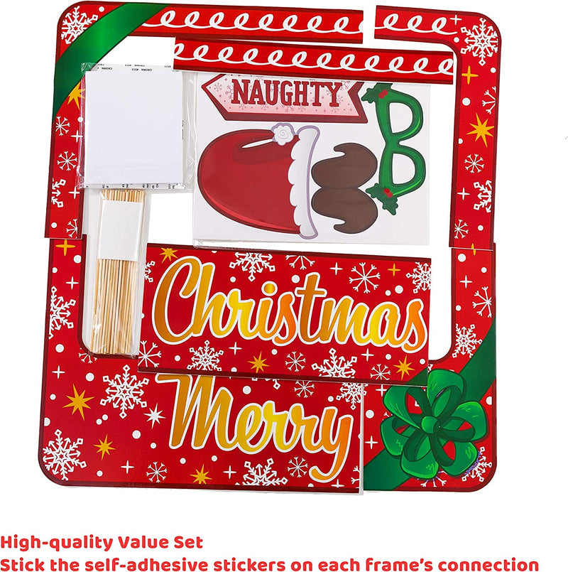 Christmas Photobooth Prop with Frame