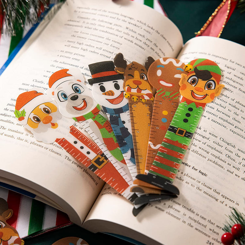 Christmas Bookmark Rulers