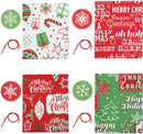 Jumbo Christmas Gift Bags, 8 Pcs