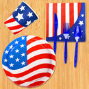 Party Supplies with Plastic Utensils, 180 Pcs