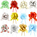 48 Piece Christmas Gift Wrap Pull Bows