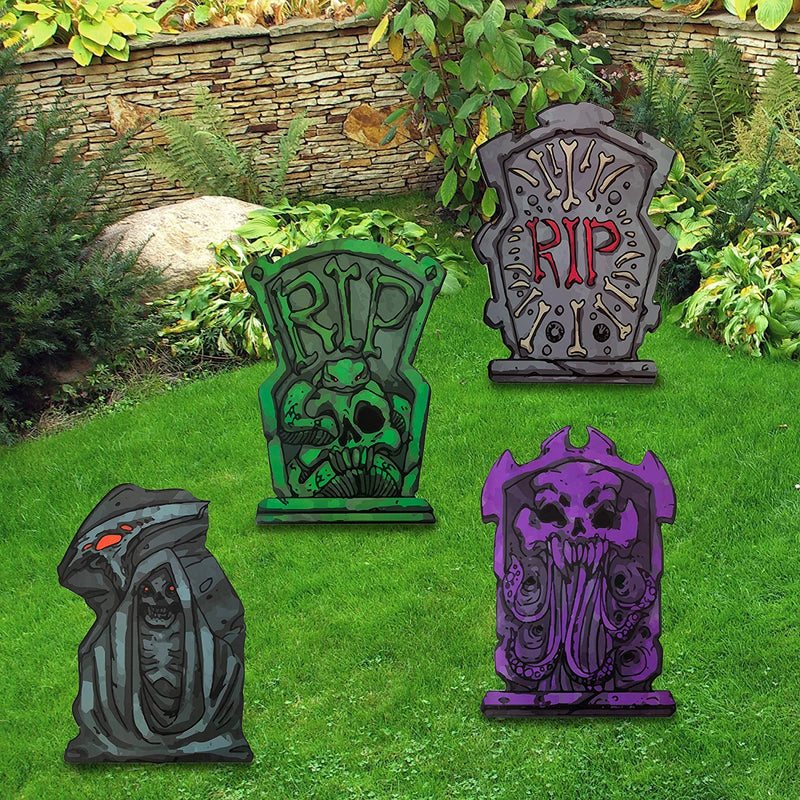 Halloween Tombstone Yard Decorations