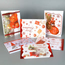 72 Christmas Foil Holiday Greeting Cards