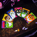 See-Through Trick or Treat Bags with Stickers, 60 Pcs