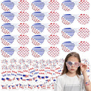Shutter Shades Glasses and Temporary Tattoos, 70 Pcs